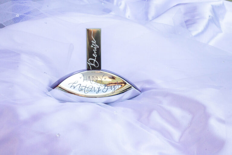 Engraved Calvin Klein Euphoria fragrance by KeeKee Creates with 'Happy Mother's Day' and a name.