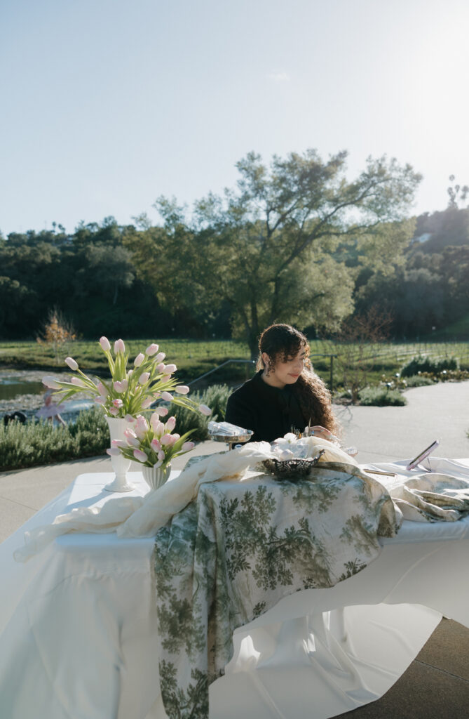 Monserate Winery Live Painting Artist